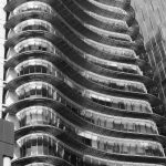 Modern office architecture on Avenida Insurgentes Sur, Mexico City
