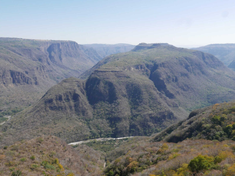 Barranca de Huentitan canyon in Guadalajara