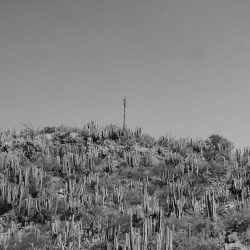 Desert landscape between Mexico City and Xilitla