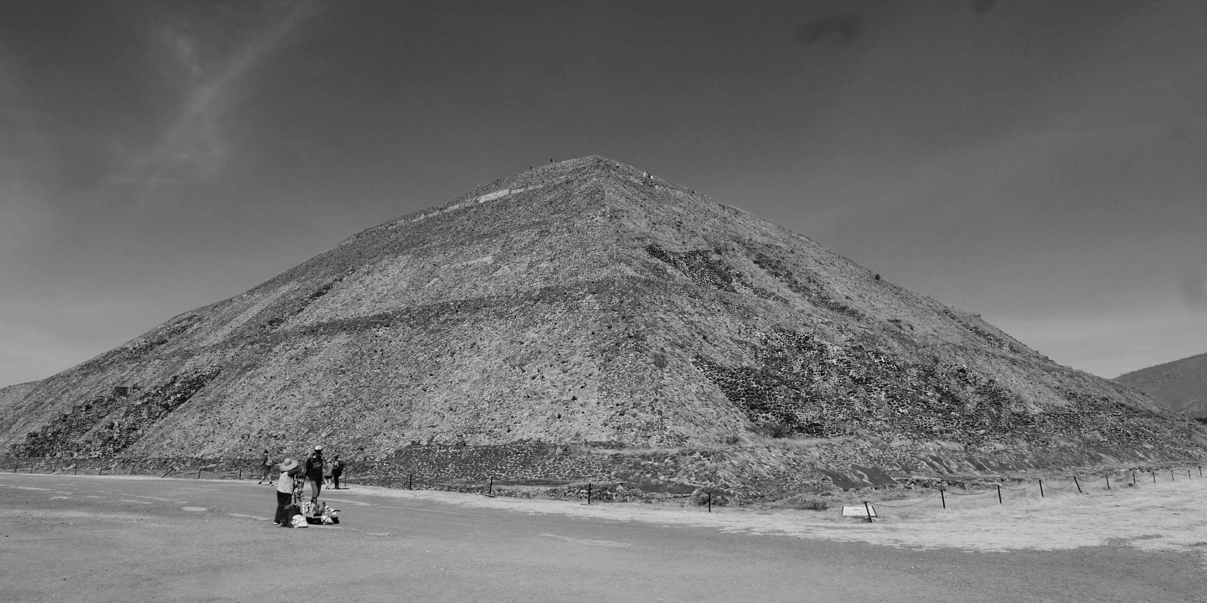 Pyramid of the sun in Teotihuacan