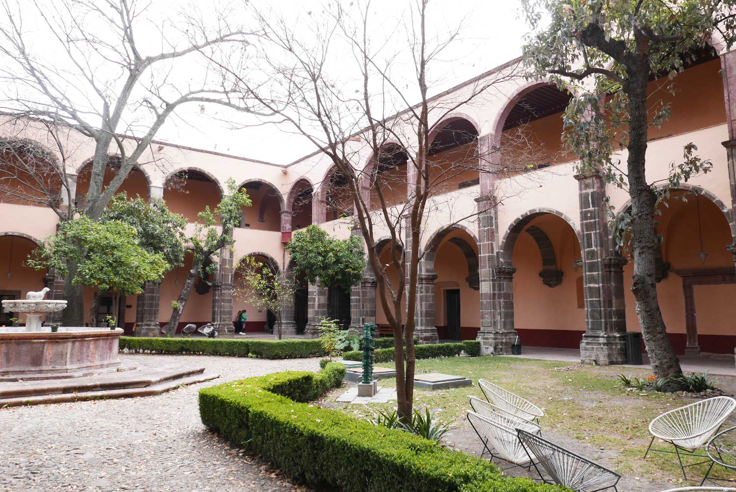 Centro cultural inner courtyard in San Miguel de Allende