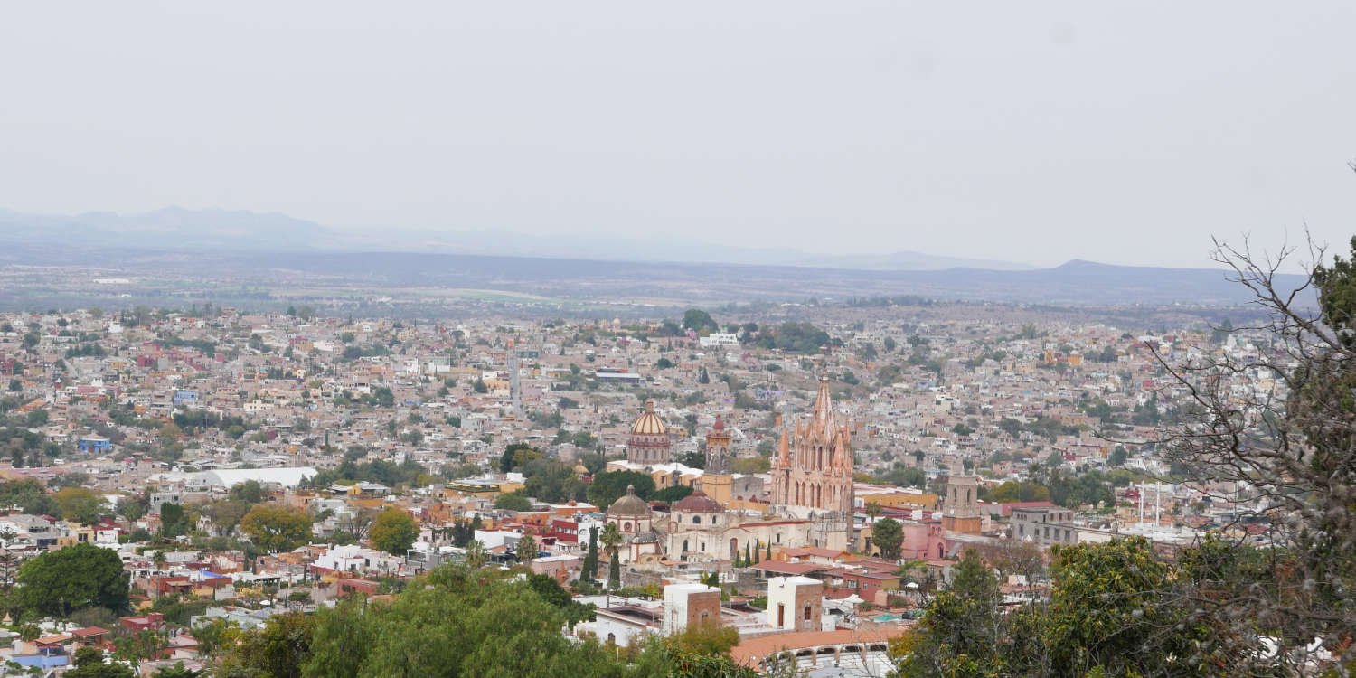Panorama view of San Miguel de Allende