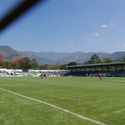 Match in Estadio Pensativo in Antigua Guatemala