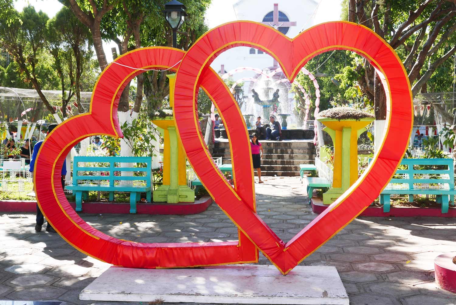 Plaza Central in Juayua, El Salvador
