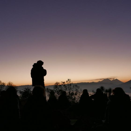 Waiting for sunrise