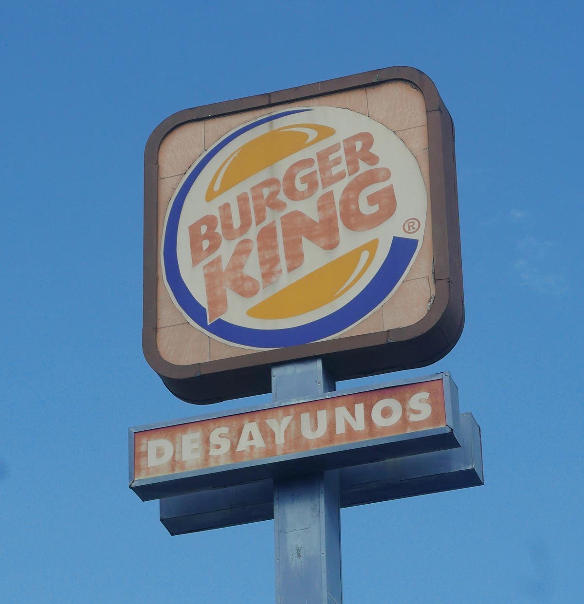 Burger King deteriorating in San Salvador