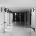 Entrance corridor to the MARTE museum in San Salvador