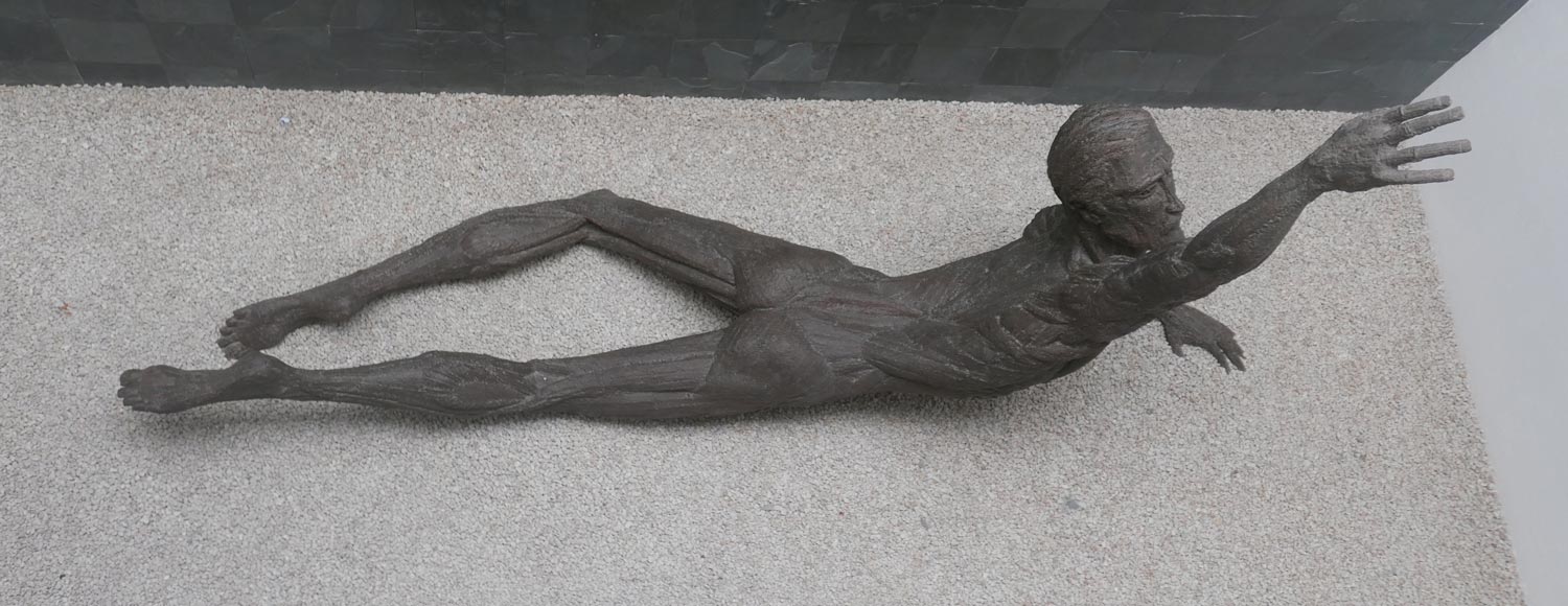 Sculpture in MARTE museum in San Salvador