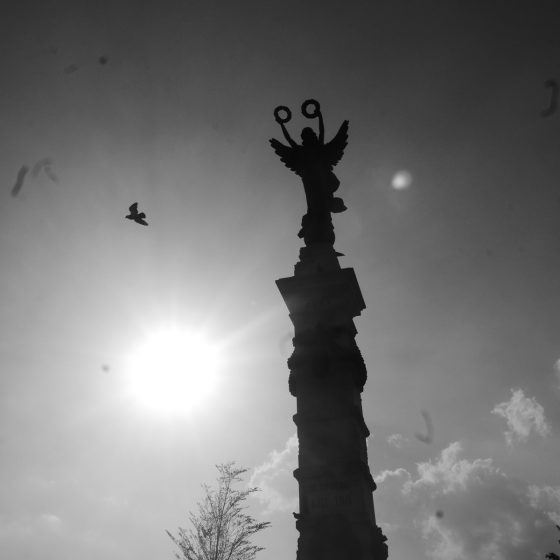 Statue on the Plaza Libertad in San Salvador