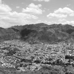 Panorama of Jinotega valley in Nicaragua