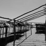 Beach stalls on Las Penitas beach, near Leon in Nicaragua