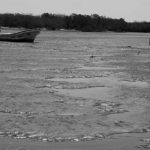 Low tide on Las Penitas beach, near Leon in Nicaragua