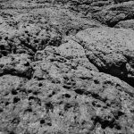 Rocks on Las Penitas beach, near Leon in Nicaragua