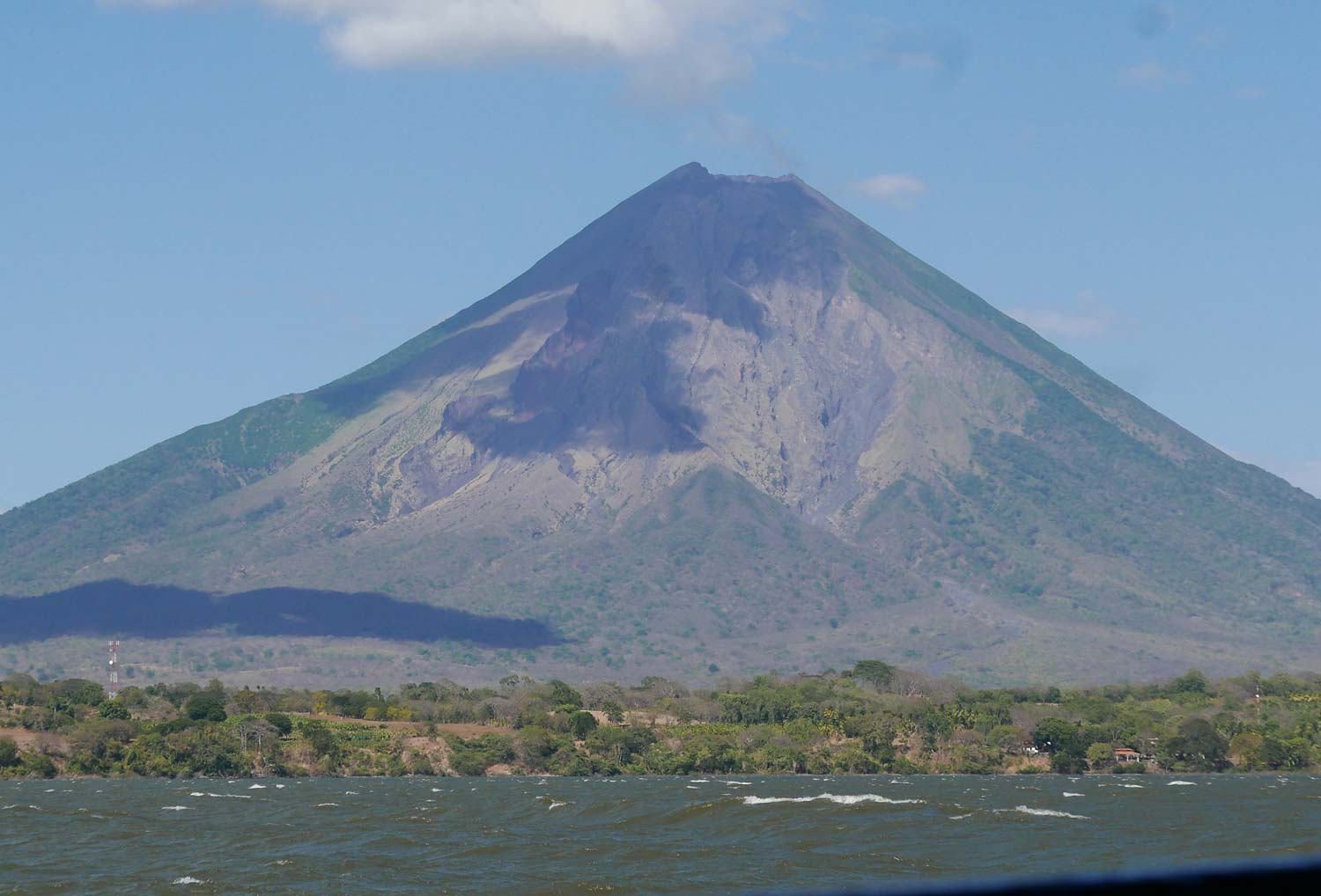 Volcan Concepcion on Ometepe island in Nicaragua, seen from the lake