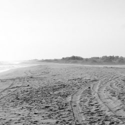 Playa Poneloya, the western end of Las Penitas area, near Leon in Nicaragua