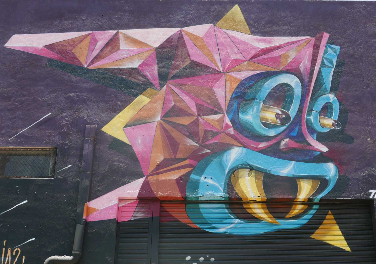 Art fish. Near the university. Street art in San Jose, Costa Rica