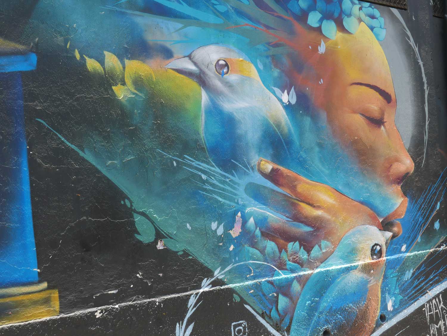 Street art in San Jose, Costa Rica. Near university