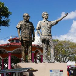 Carlos Fonseca statue in Morazan Park in Matagalpa