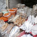 Fish market in Oaxaca city