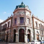 The theatre Macedonia Alcala in Oaxaca city