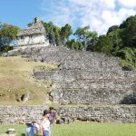 Temples of The Cross area in Palenque