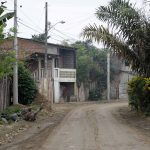 Houses of locals in Ayampe