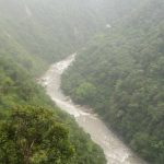 Rio Pastaza panorama during bike tour