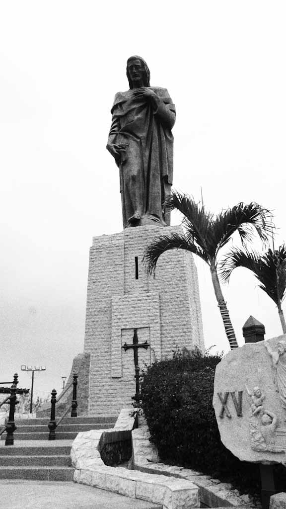 Statue of Sagrado Corazon Jesus in Guayaquil