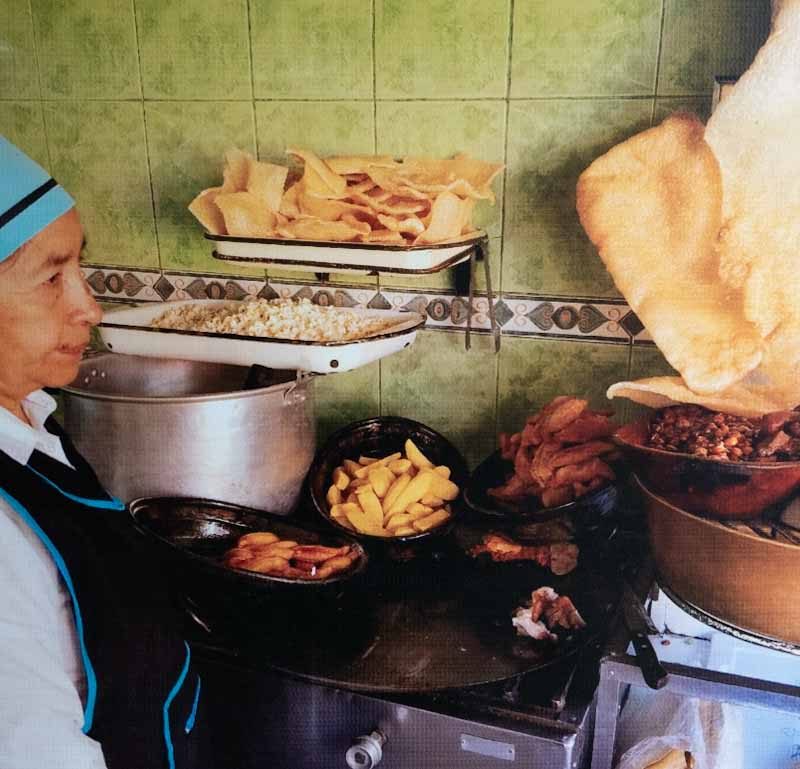 Cooking in Latacunga
