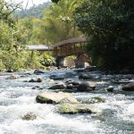 River on eastern edge of Mindo