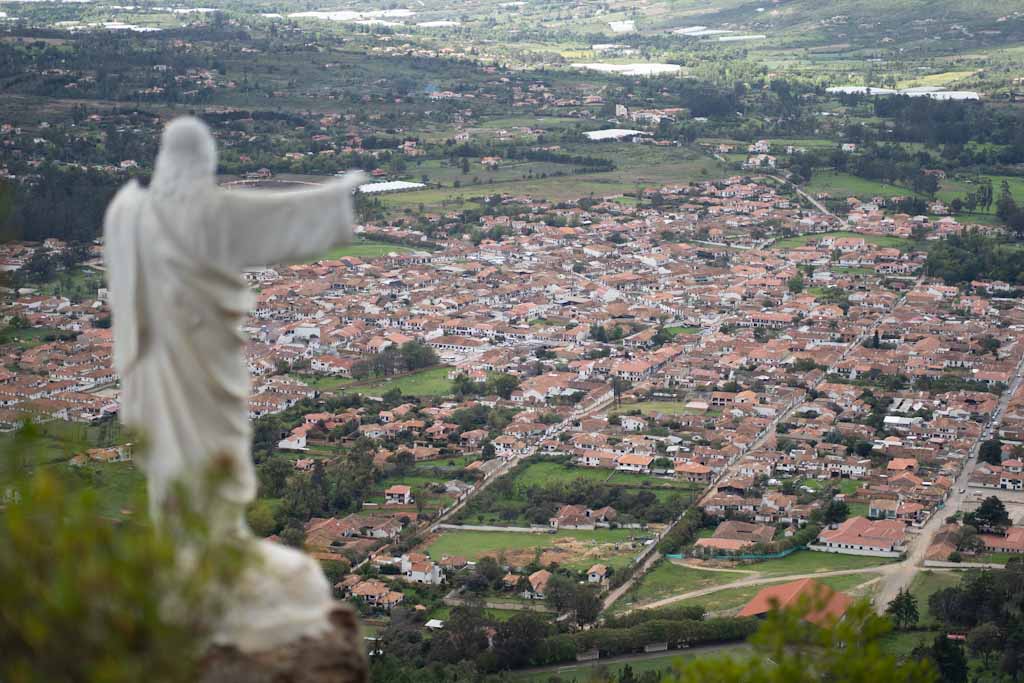 Panorama over Villa de Leyva