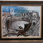 Picasso painting in Museo Botero in Bogota