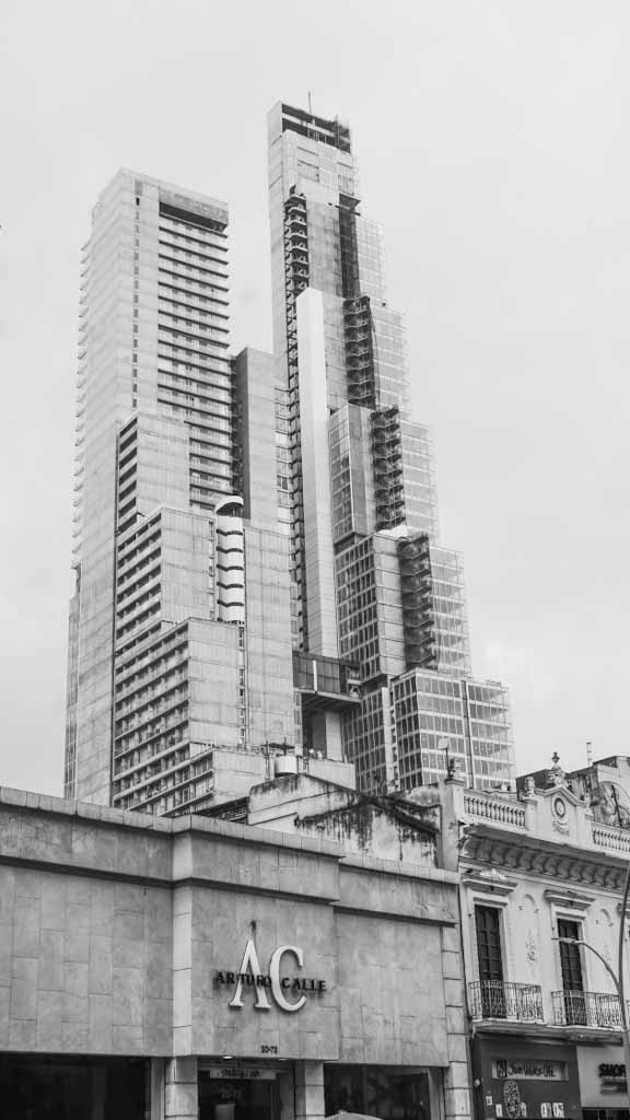 Skyscraper in the center of Bogota