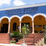 Main building of Chocolate Museum in Uxmal