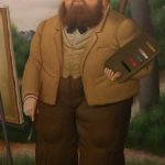 Botero painting: Cezanne