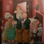 Botero painting: family