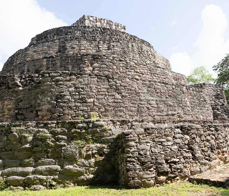 Round temple at Ek Balam