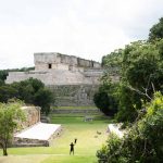 Panorama of western part of Uxmal