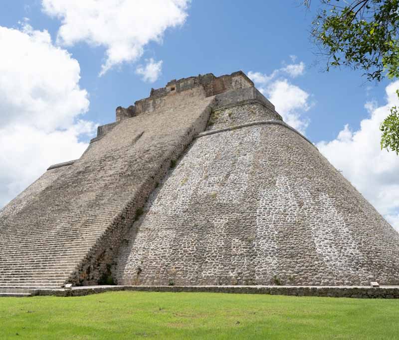 Pyramid of the Magician in Uxmal